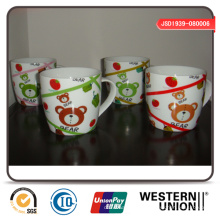 Caneca da porcelana da forma 14oz do cilindro